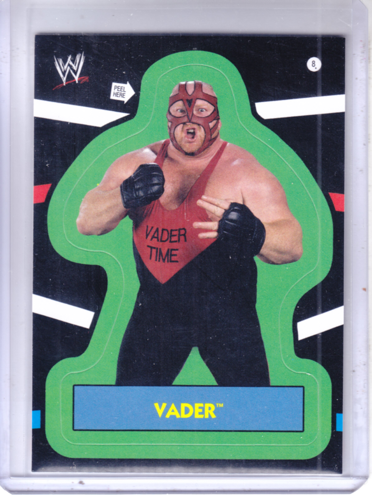 2012 Topps Heritage WWE Stickers #8 Vader