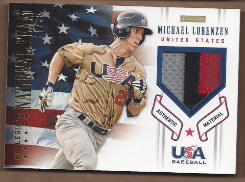 2012 USA Baseball Collegiate National Team Patches #13 Michael Lorenzen