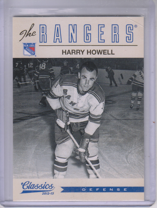 2012-13 Classics Signatures #144 Harry Howell