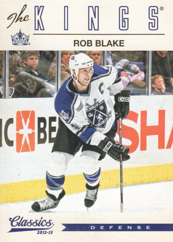 2012-13 Classics Signatures #193 Rob Blake