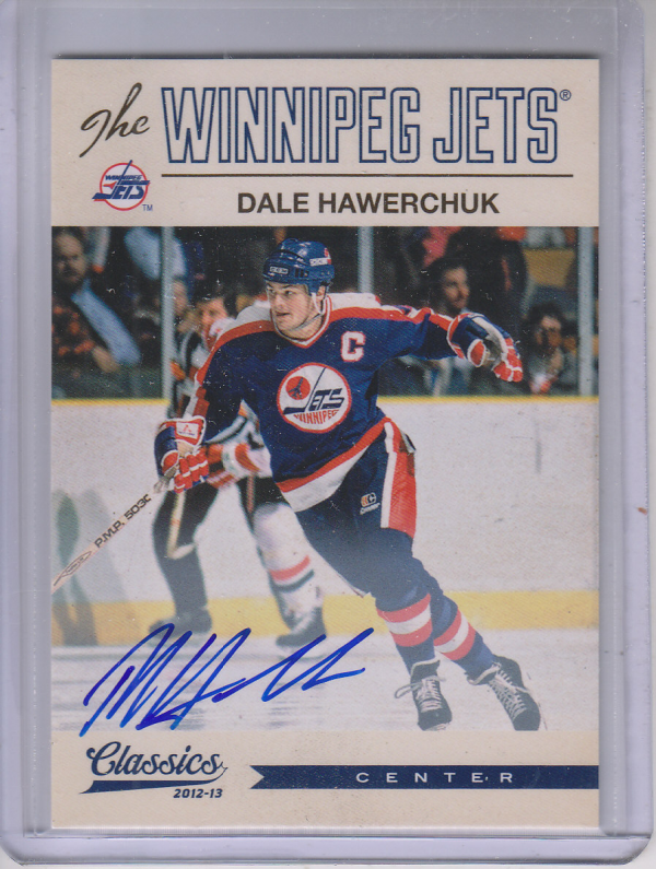 2012-13 Classics Signatures Autographs #35 Dale Hawerchuk