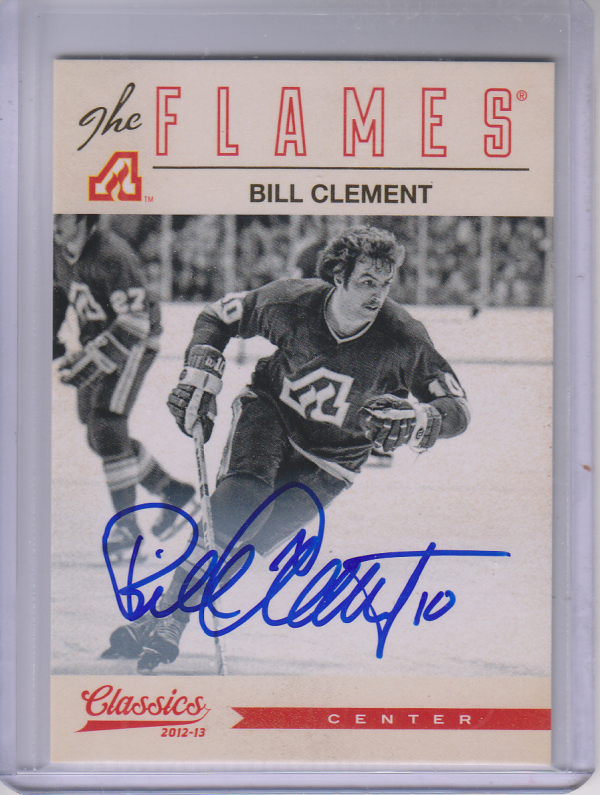 2012-13 Classics Signatures Autographs #123 Bill Clement