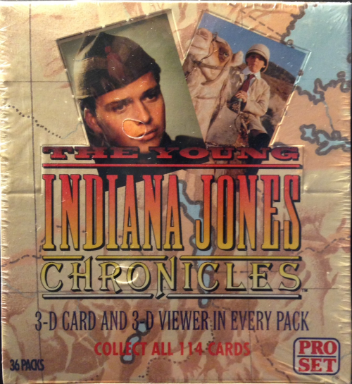 1992 Pro Set The Young Indiana Jones Chronicles Non-Sports Wax Box