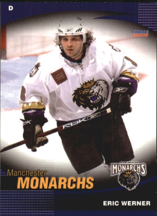 2008-09 Manchester Monarchs #23 Eric Werner