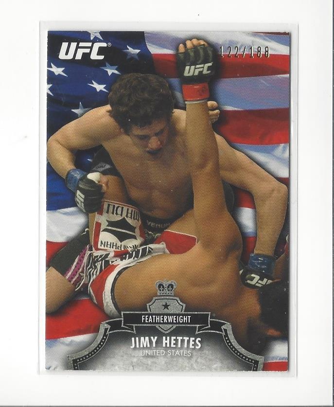 2012 Topps UFC Bloodlines bandera paralela singles xxx/188 - tú eliges - Imagen 7 de 10