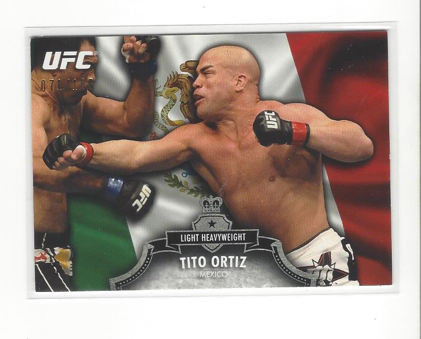 2012 Topps UFC Bloodlines bandera paralela singles xxx/188 - tú eliges - Imagen 8 de 10