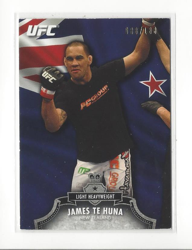 2012 Topps UFC Bloodlines bandera paralela singles xxx/188 - tú eliges - Imagen 9 de 10