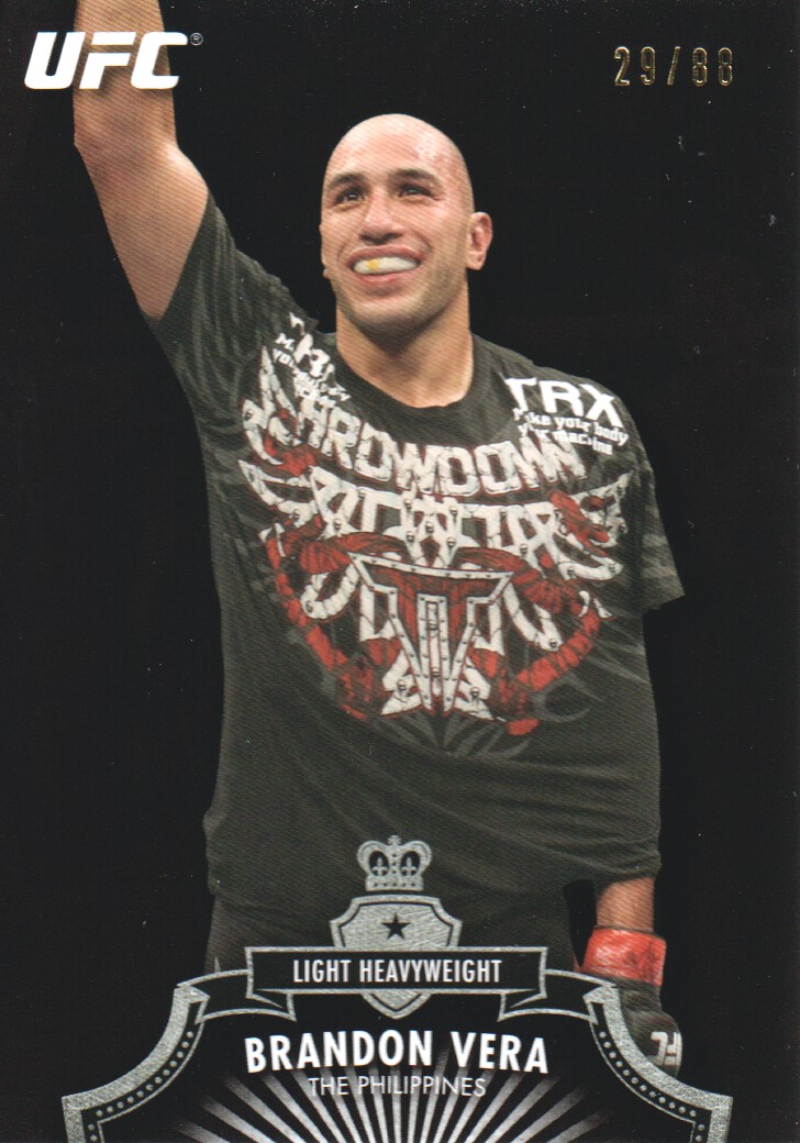 2012 Topps UFC Bloodlines Black #143 Brandon Vera