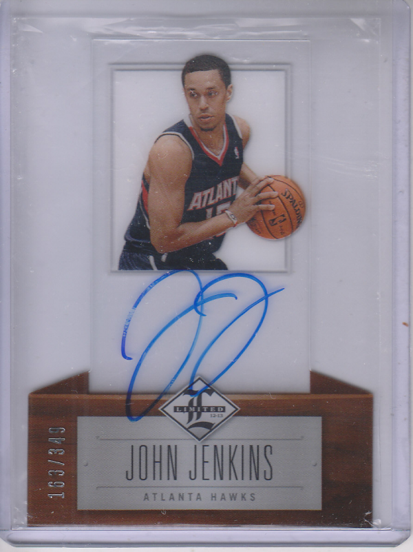 2012-13 Limited #195 John Jenkins AU/349 RC