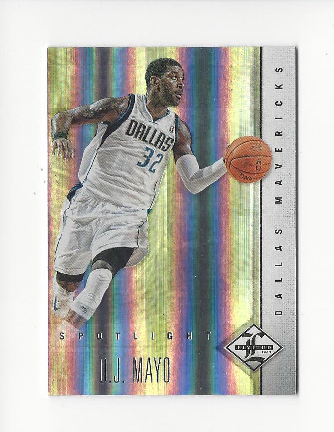 2012-13 Limited Silver Spotlight #79 O.J. Mayo