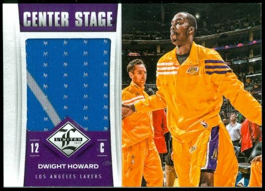 2012-13 Limited Center Stage Materials #2 Dwight Howard/199