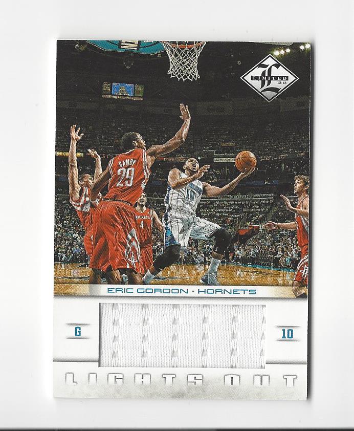 2012-13 Limited Lights Out Materials #47 Eric Gordon/199