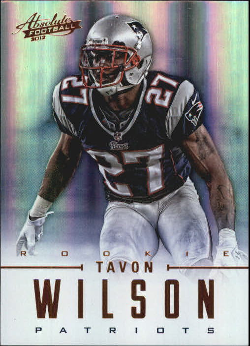 2012 Absolute #186 Tavon Wilson RC