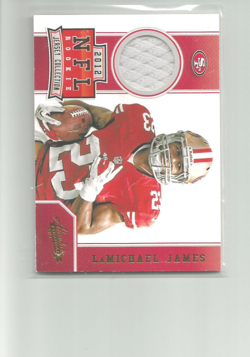 2012 Absolute Rookie Jersey Collection #19 LaMichael James