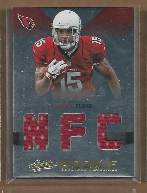 2012 Absolute Rookie Premiere Materials AFC/NFC #222 Michael Floyd