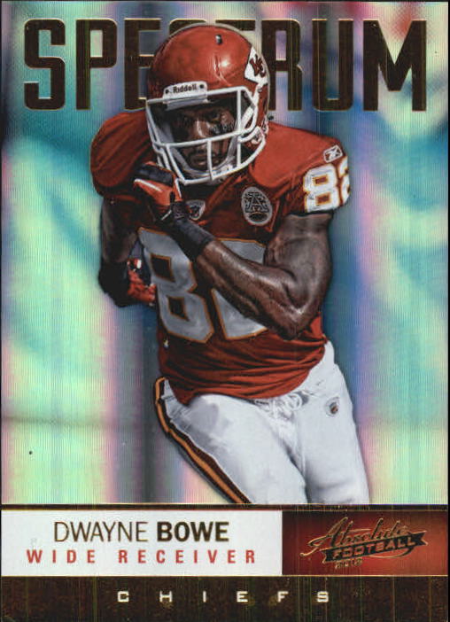 2012 Absolute Spectrum Gold #96 Dwayne Bowe