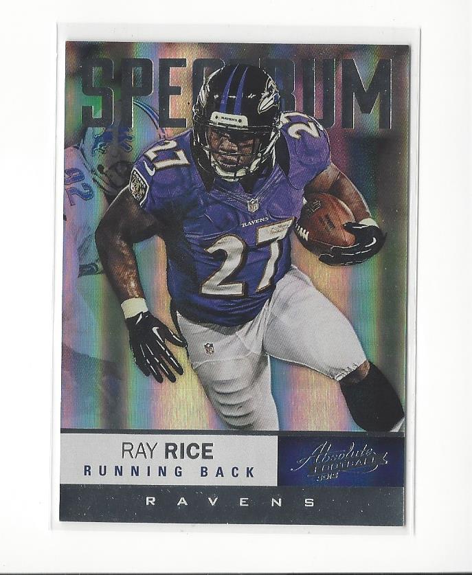 2012 Absolute Spectrum Silver #6 Ray Rice