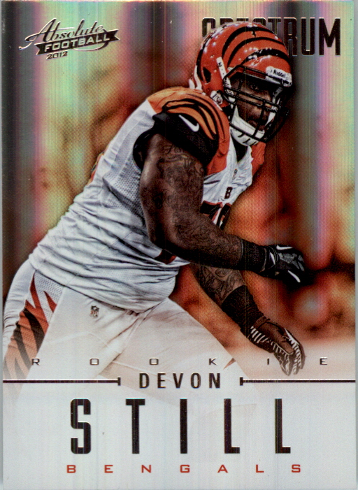 2012 Absolute Spectrum Silver #127 Devon Still