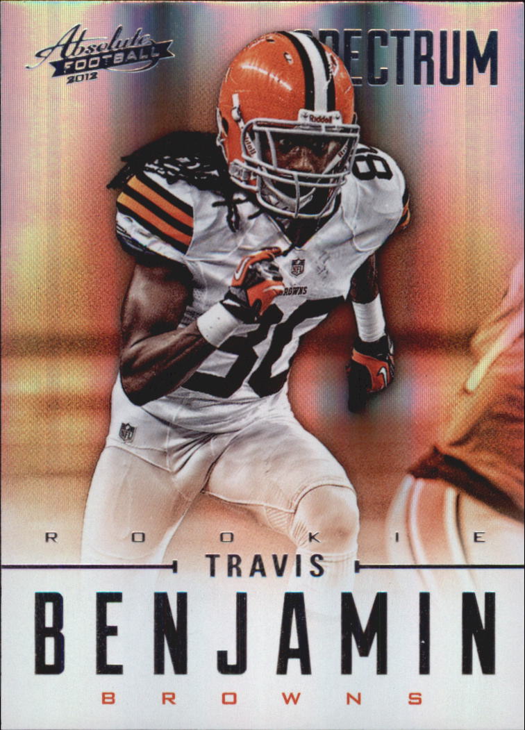 2012 Absolute Spectrum Silver #189 Travis Benjamin