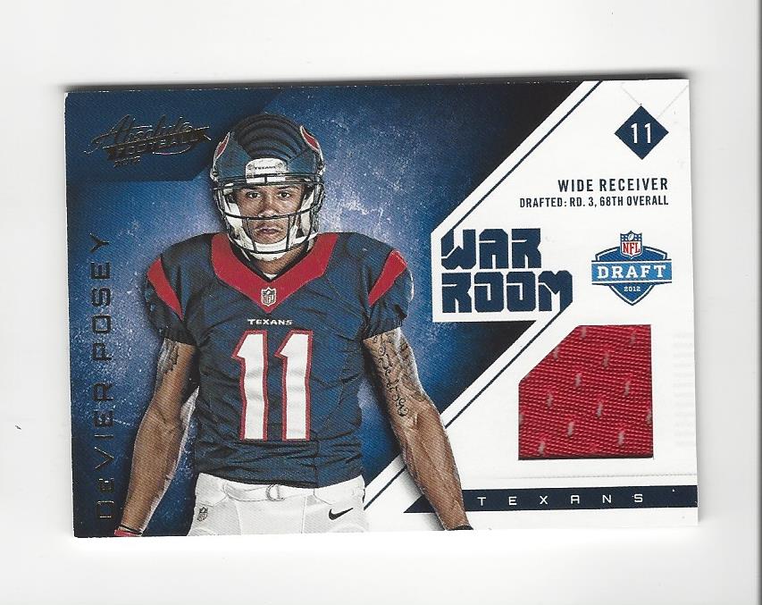 2012 Absolute War Room Materials #12 DeVier Posey