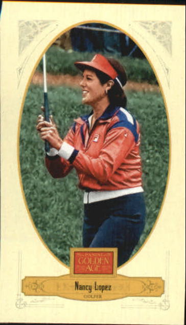 2012 Panini Golden Age Mini Crofts Candy Red Ink #83 Nancy Lopez