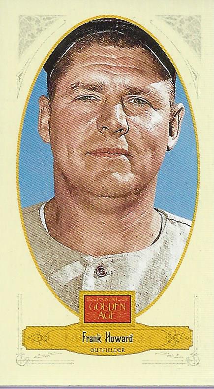 2012 Panini Golden Age Mini Crofts Candy Red Ink #89 Frank Howard