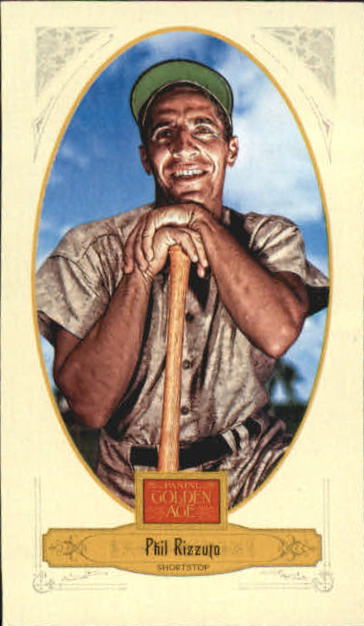 2012 Panini Golden Age Mini Crofts Candy Blue Ink #60 Phil Rizzuto