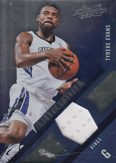 2012-13 Absolute Frequent Flyer Materials #17 Tyreke Evans/74