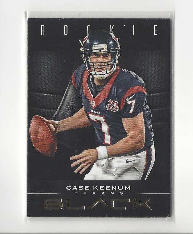 2012 Panini Black Gold #113 Case Keenum