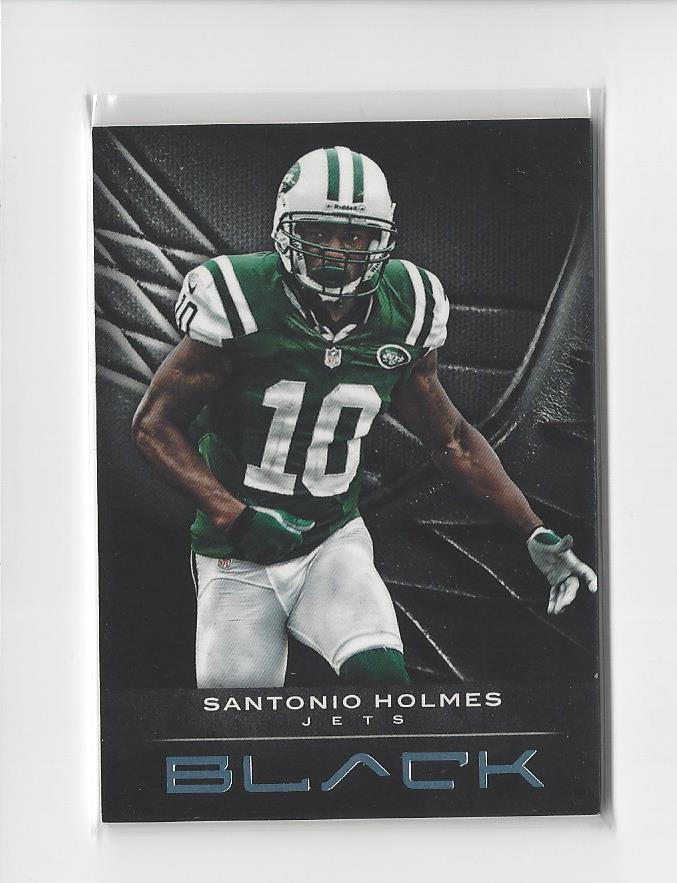 2012 Panini Black Platinum #41 Santonio Holmes