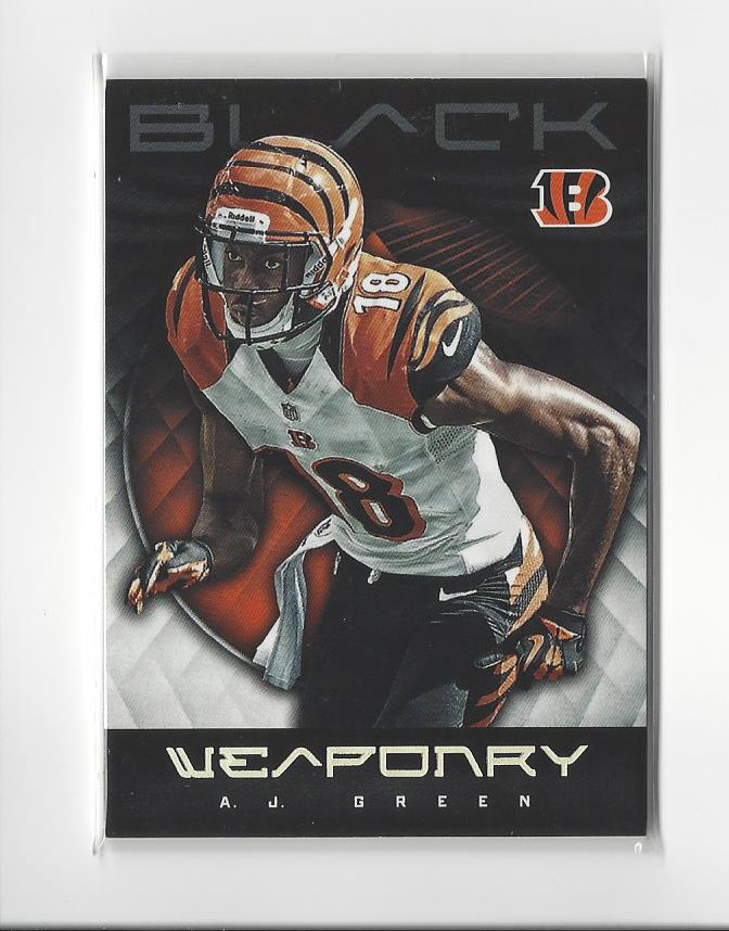 2012 Panini Black Weaponry #2 A.J. Green