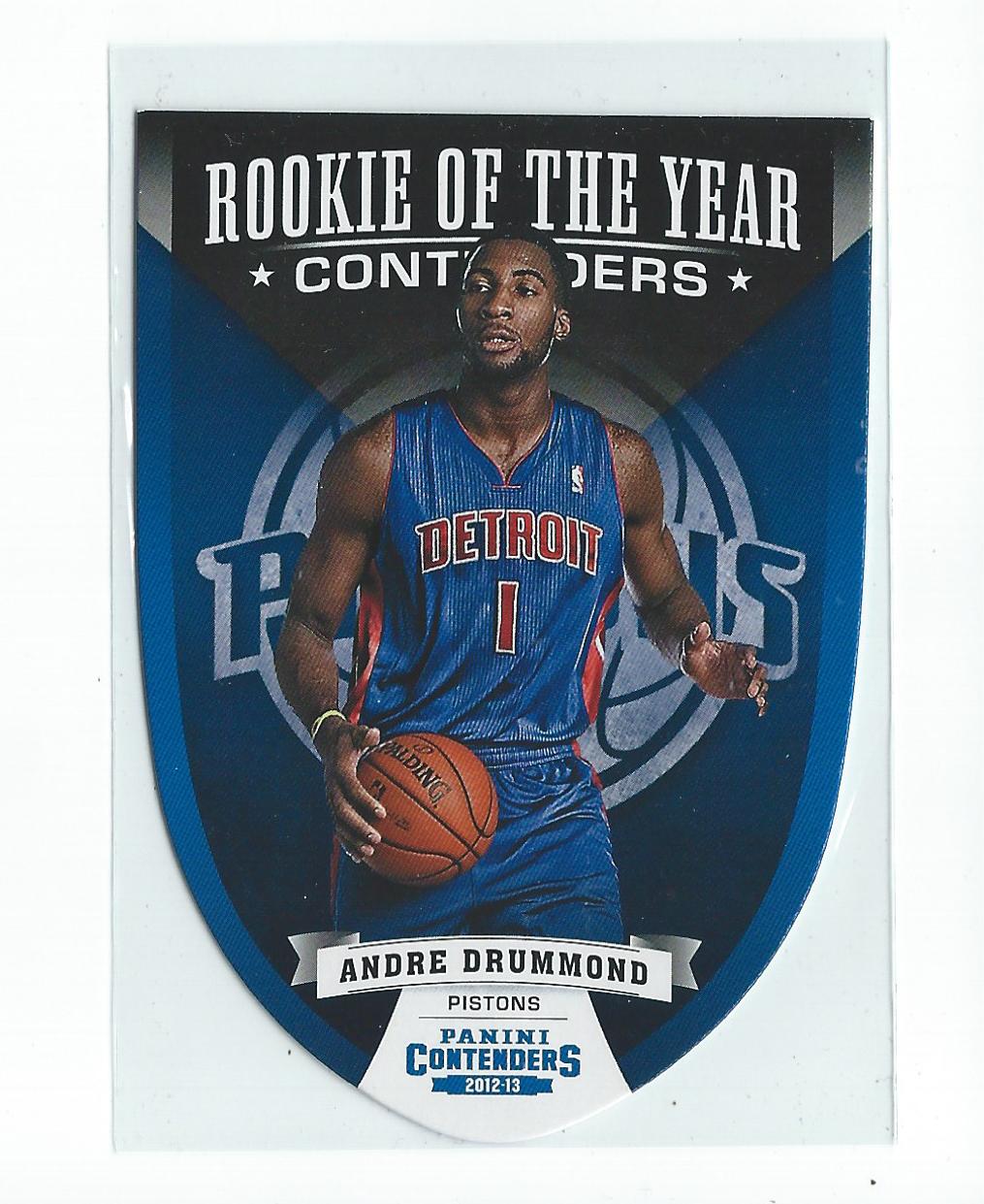 2012-13 Panini Contenders ROY Contenders #1 Andre Drummond