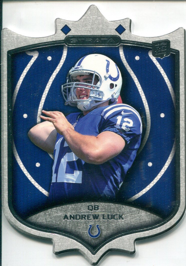 2012 Topps Strata Rookie Die Cut #RDCAL Andrew Luck