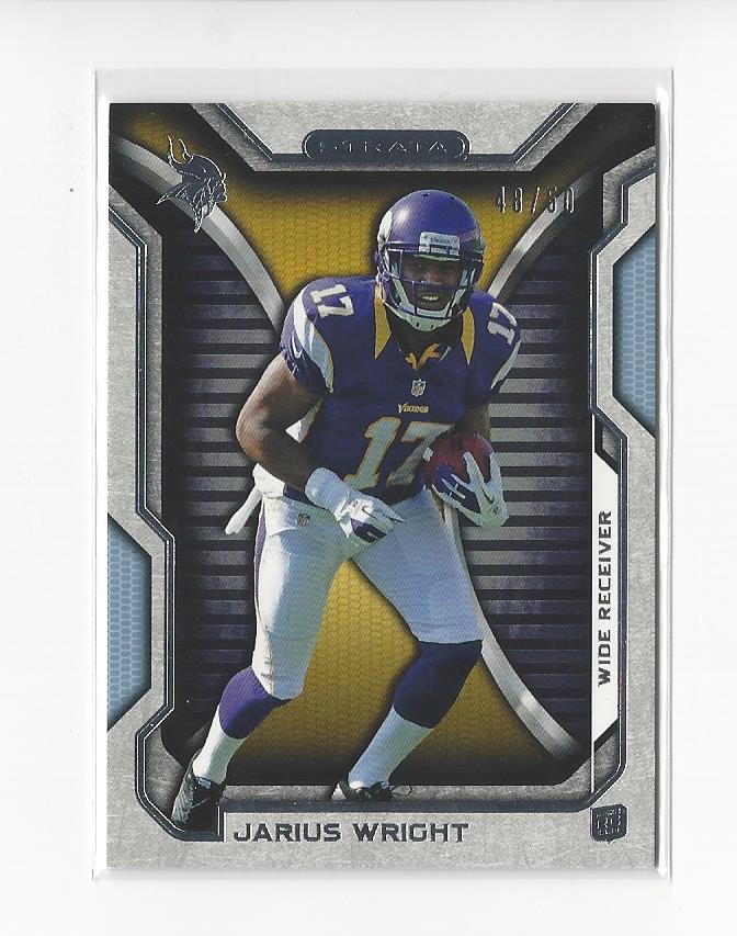 2012 Topps Strata Blue #113 Jarius Wright