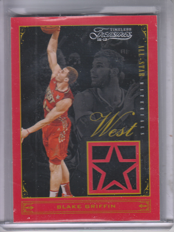 2012-13 Timeless Treasures All-Star Materials #1 Blake Griffin