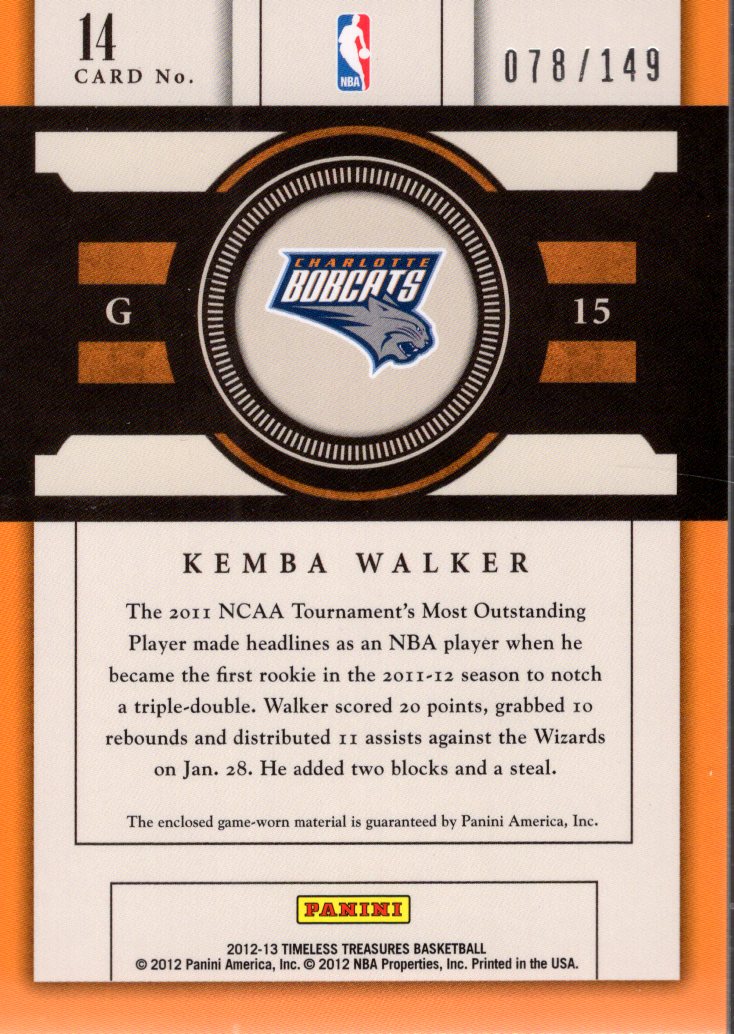 2012-13 Timeless Treasures Basketball Card Pick (Inserts)