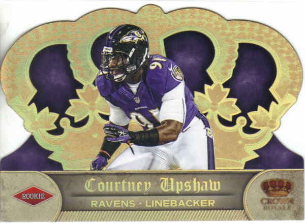2012 Crown Royale Gold Holofoil #170 Courtney Upshaw