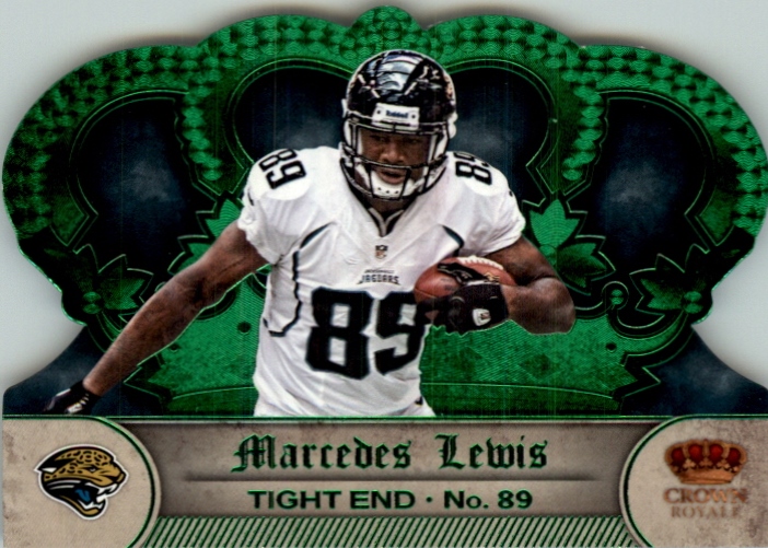 2012 Crown Royale Green #34 Marcedes Lewis