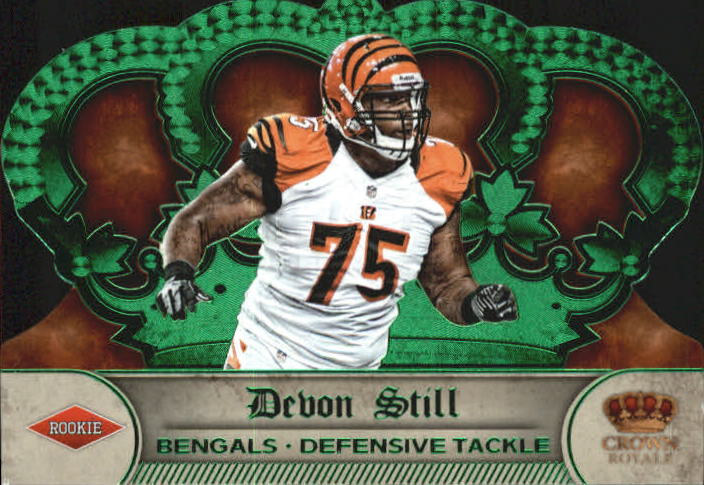 2012 Crown Royale Green #179 Devon Still