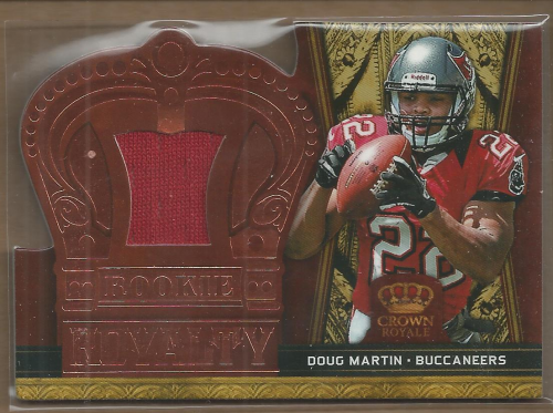 2012 Crown Royale Rookie Royalty Materials Bronze Retail #12 Doug Martin