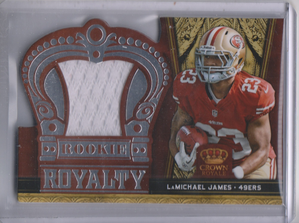 2012 Crown Royale Rookie Paydirt Materials #20 LaMichael James