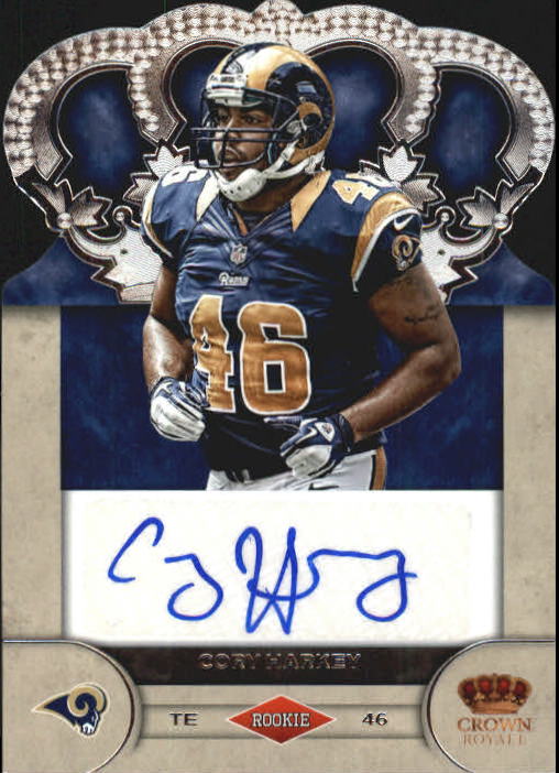 2012 Crown Royale Rookie Signatures #18 Cory Harkey/245