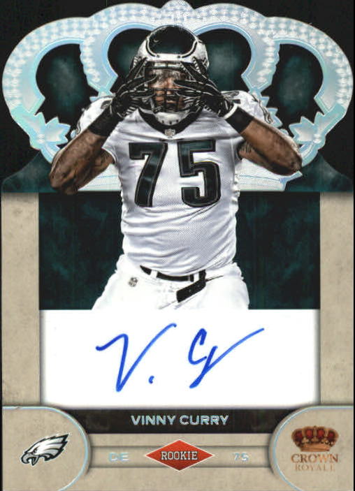 2012 Crown Royale Rookie Signatures Silver Holofoil #92 Vinny Curry/149