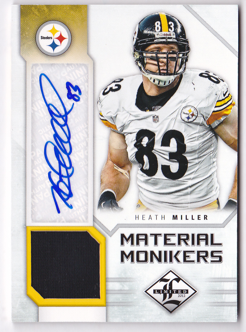 heath miller limited jersey