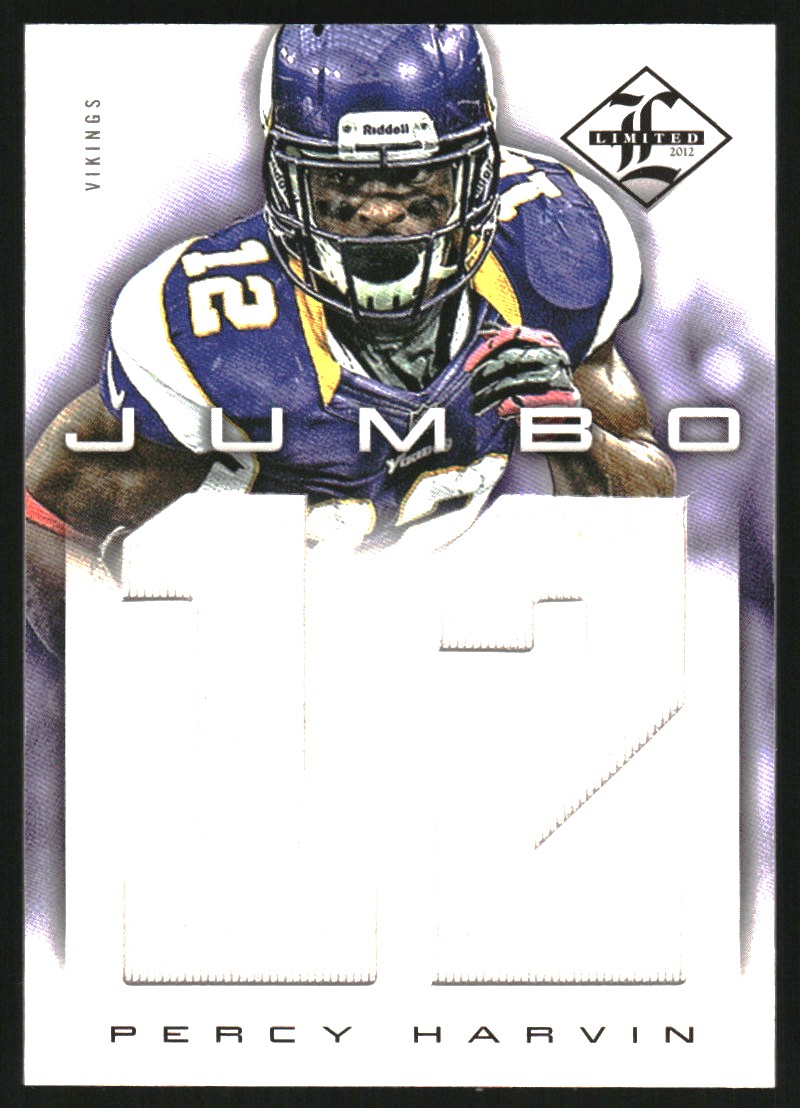 2012 Limited Jumbo Jerseys Jersey Number #18 Percy Harvin/49
