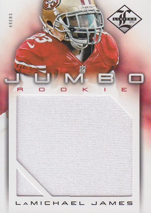 2012 Limited Rookie Jumbo Jerseys #19 LaMichael James