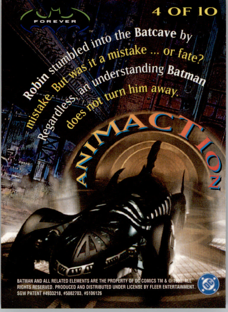 Batman Forever (1995 Fleer Ultra) "Insert" Cards - Picture 13 of 93