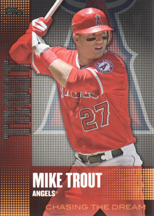 2013 Topps Chasing the Dream #CD2 Mike Trout