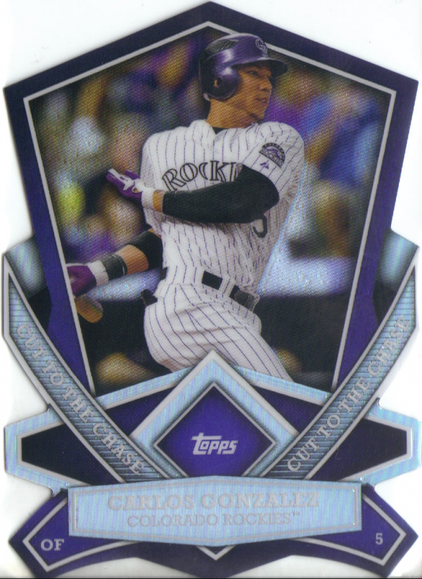 2013 Topps Cut To The Chase #CTC6 Carlos Gonzalez