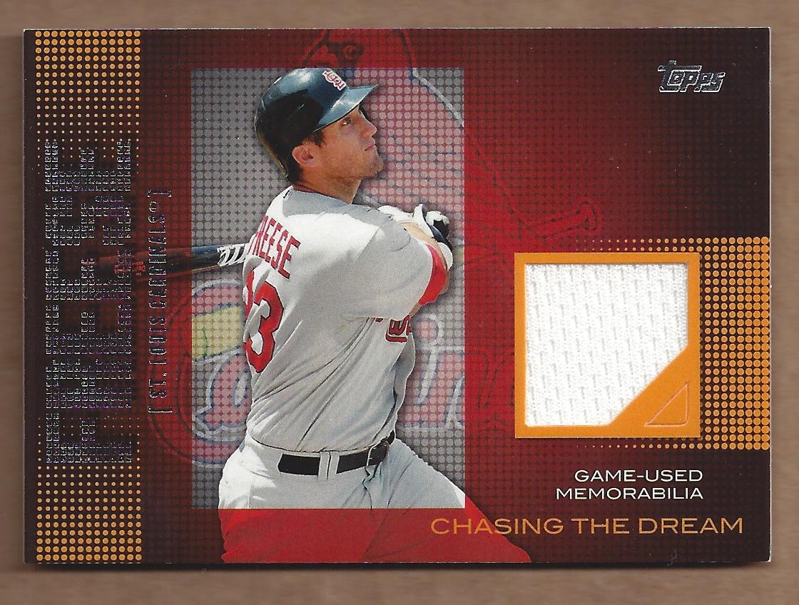 2013 Topps Chasing The Dream Relics #DF David Freese